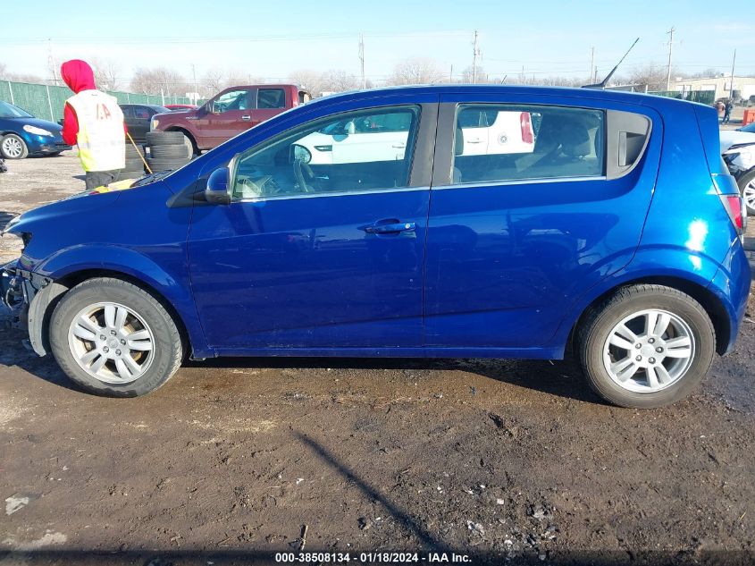 2014 CHEVROLET SONIC LT AUTO - 1G1JC6SB3E4106965