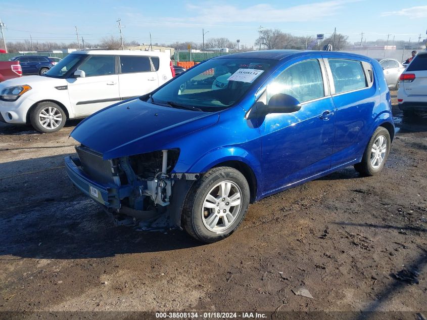 2014 CHEVROLET SONIC LT AUTO - 1G1JC6SB3E4106965