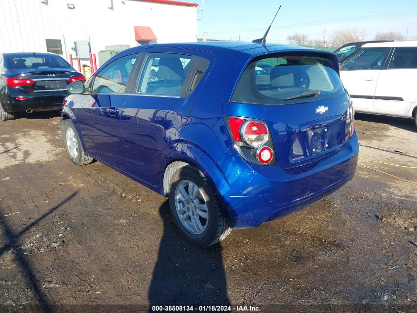 2014 CHEVROLET SONIC LT AUTO - 1G1JC6SB3E4106965