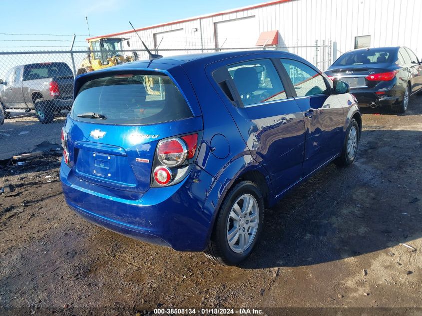 2014 CHEVROLET SONIC LT AUTO - 1G1JC6SB3E4106965