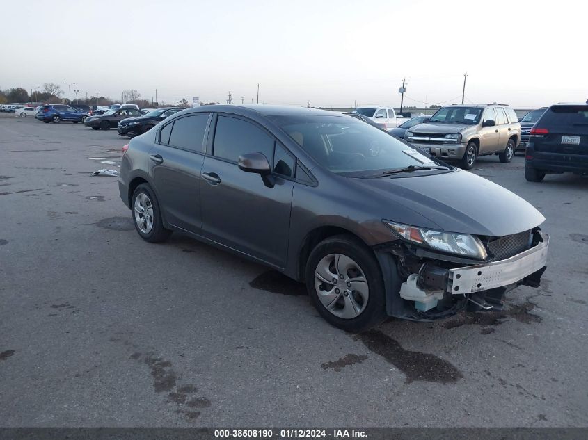 2013 HONDA CIVIC LX - 19XFB2F50DE030261
