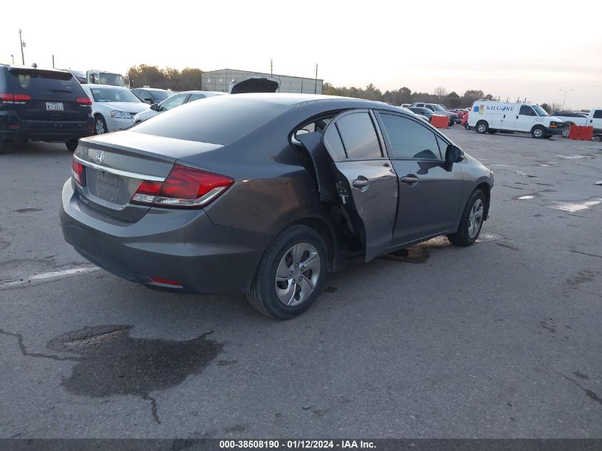 2013 HONDA CIVIC LX - 19XFB2F50DE030261