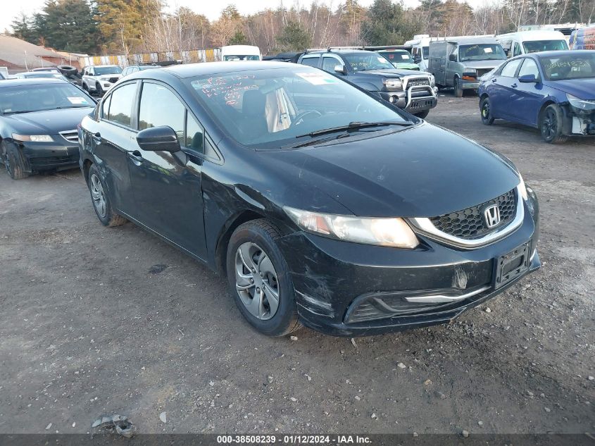 2014 HONDA CIVIC LX - 2HGFB2F54EH537445