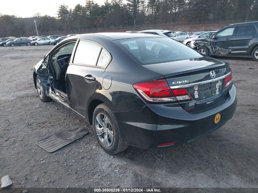 2014 HONDA CIVIC LX - 2HGFB2F54EH537445