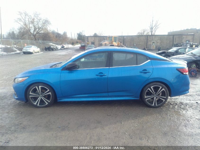 2020 NISSAN SENTRA SR - 3N1AB8DVXLY231715