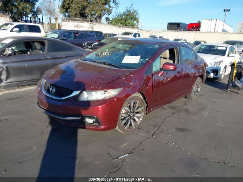 2015 HONDA CIVIC EX-L - 19XFB2F98FE247742