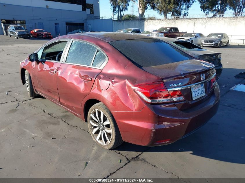2015 HONDA CIVIC EX-L - 19XFB2F98FE247742