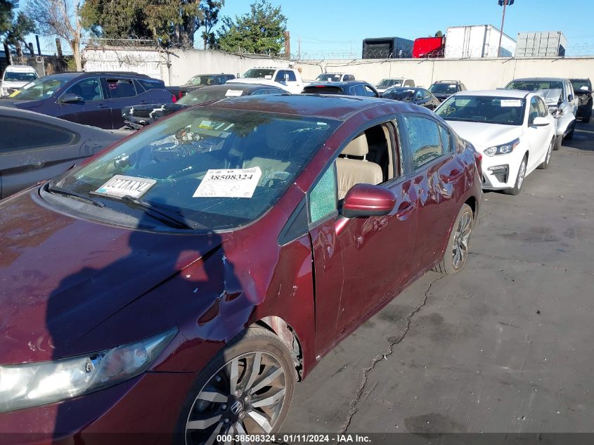 2015 HONDA CIVIC EX-L - 19XFB2F98FE247742