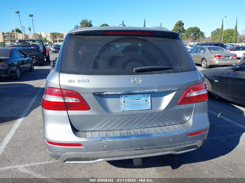 2013 MERCEDES-BENZ ML 350 - 4JGDA5JBXDA260588