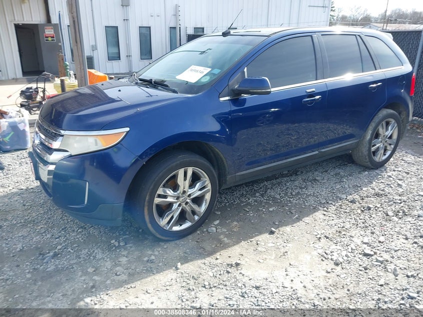 2012 FORD EDGE VIN: 2FMDK4KC0CBA12643