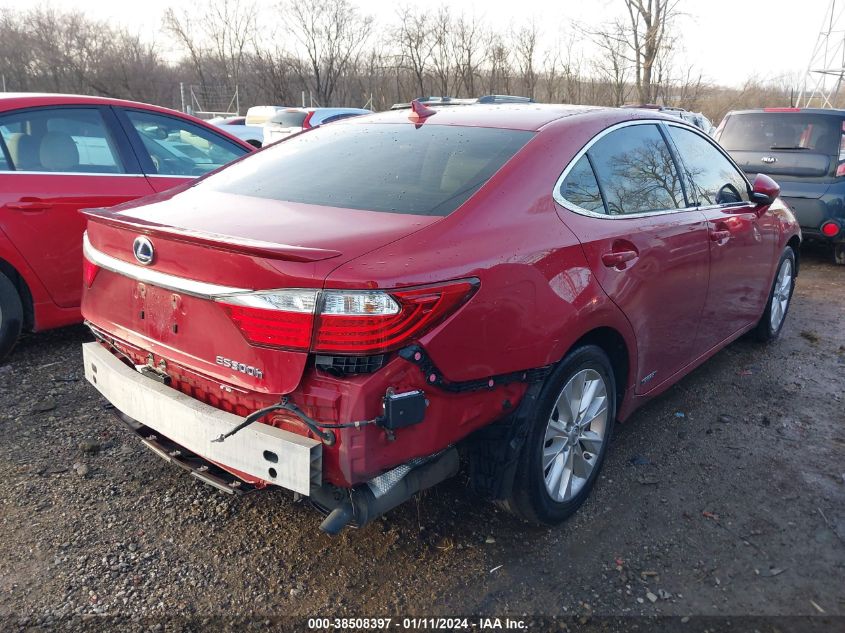 2014 LEXUS ES 300H - JTHBW1GG0E2063044