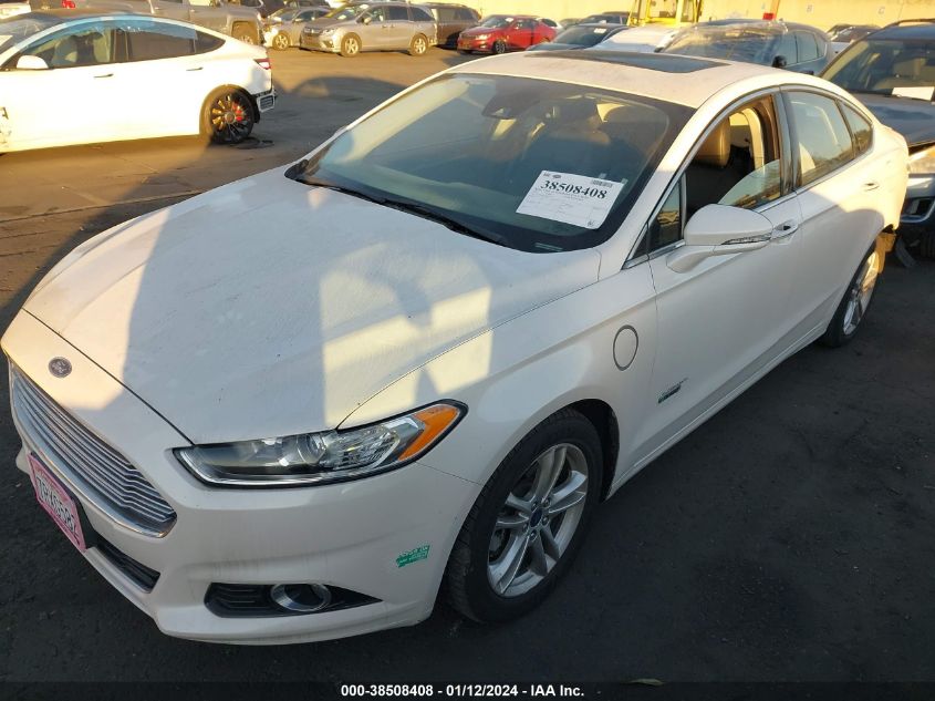 2016 FORD FUSION ENERGI TITANIUM - 3FA6P0SUXGR215486