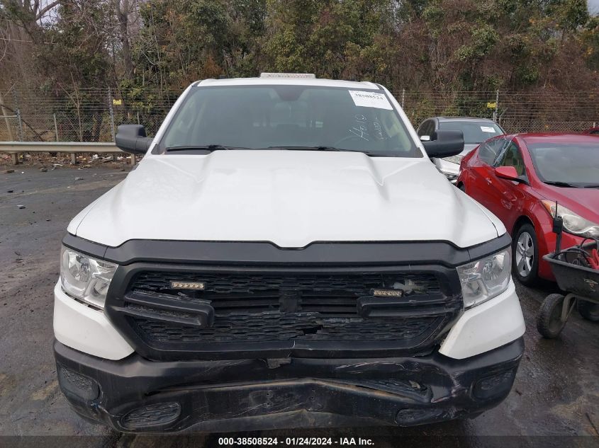 2019 RAM 1500 TRADESMAN QUAD CAB 4X4 6'4 BOX - 1C6RRFCG2KN822451
