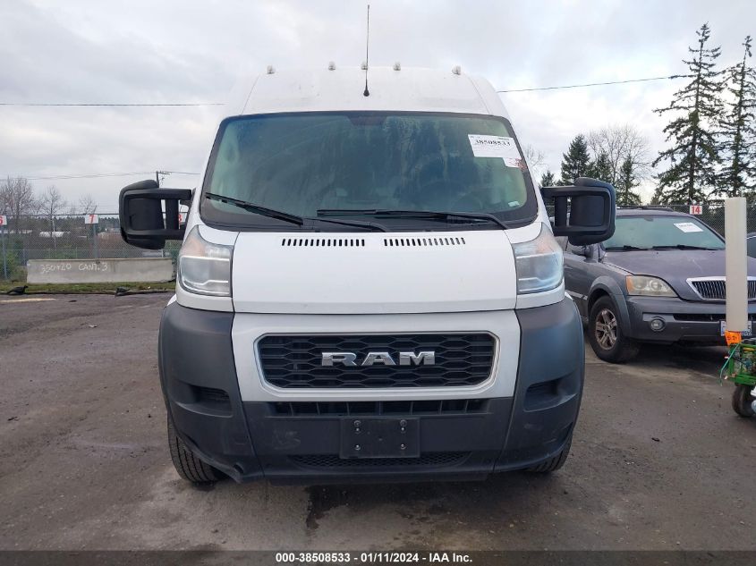 2021 RAM PROMASTER 2500 HIGH ROOF 159 WB 3C6LRVDG5ME530508