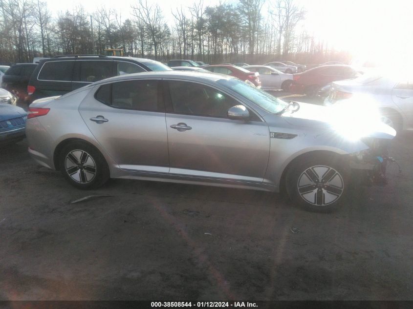 2013 KIA OPTIMA HYBRID HYBRID - KNAGM4AD1D5040184