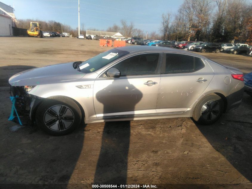 2013 KIA OPTIMA HYBRID HYBRID - KNAGM4AD1D5040184