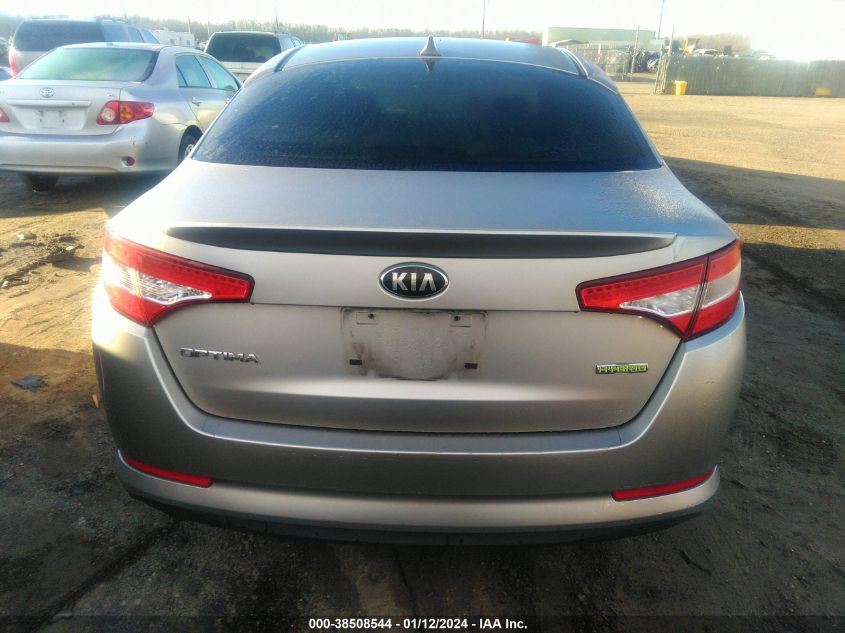 2013 KIA OPTIMA HYBRID HYBRID - KNAGM4AD1D5040184