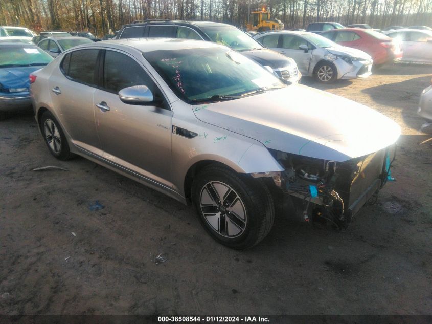 2013 KIA OPTIMA HYBRID HYBRID - KNAGM4AD1D5040184