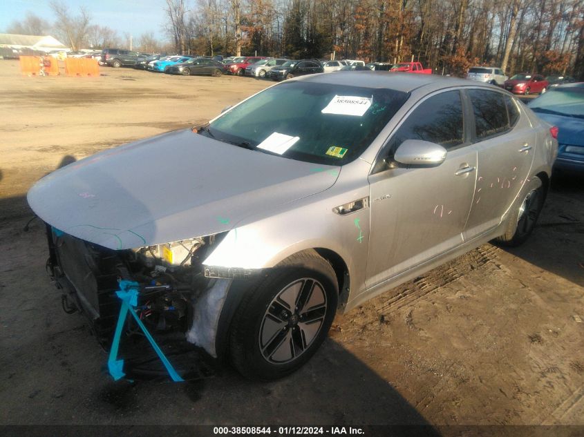 2013 KIA OPTIMA HYBRID HYBRID - KNAGM4AD1D5040184