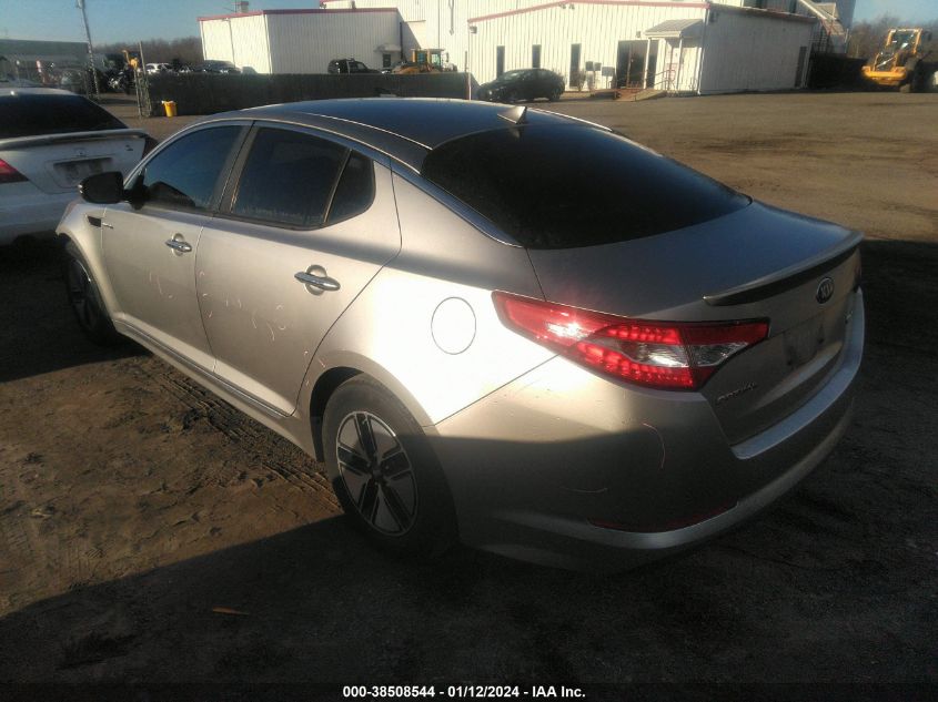 2013 KIA OPTIMA HYBRID HYBRID - KNAGM4AD1D5040184
