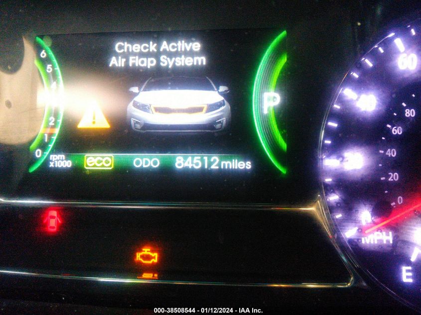 2013 KIA OPTIMA HYBRID HYBRID - KNAGM4AD1D5040184