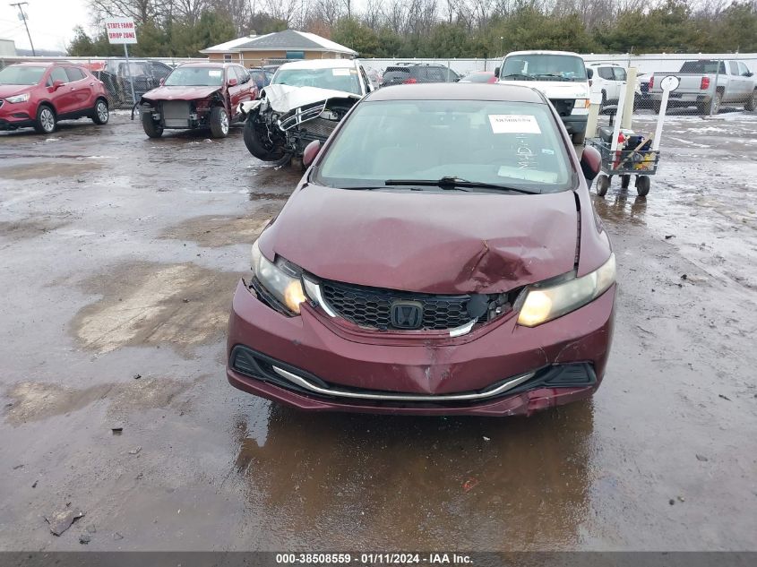 2013 HONDA CIVIC LX - 2HGFB2F57DH591479