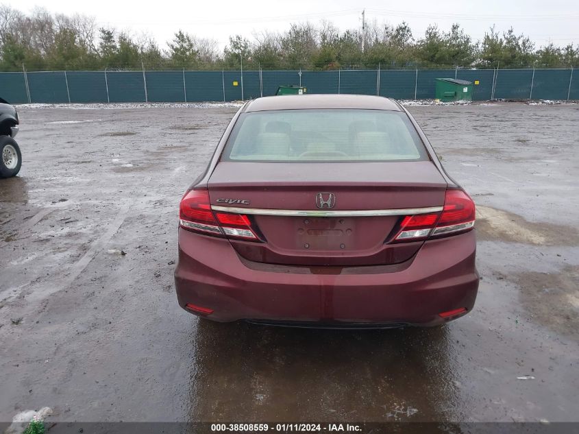 2013 HONDA CIVIC LX - 2HGFB2F57DH591479