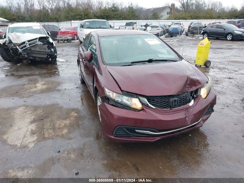 2013 HONDA CIVIC LX - 2HGFB2F57DH591479