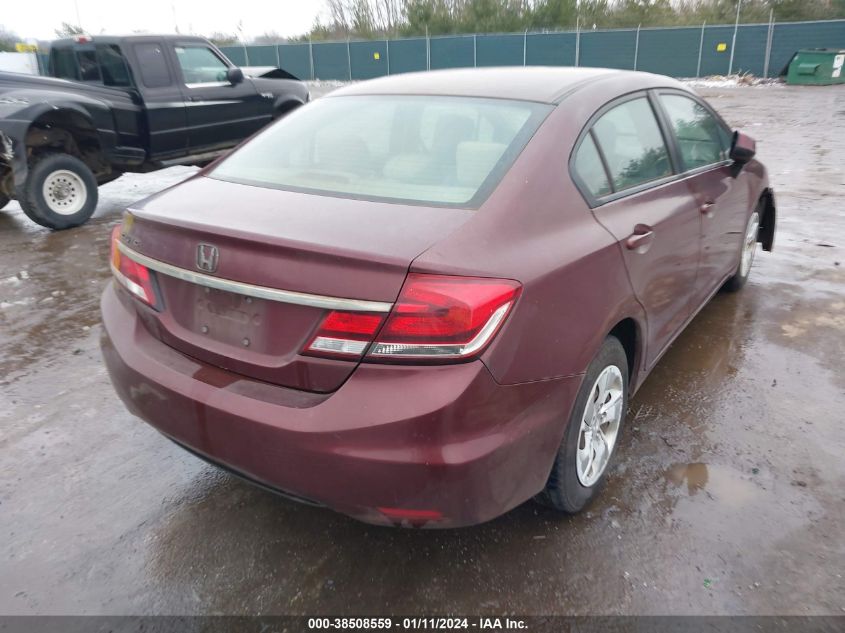 2013 HONDA CIVIC LX - 2HGFB2F57DH591479
