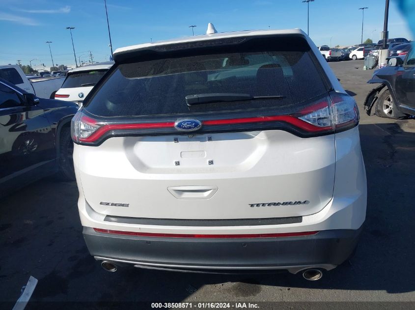 2017 FORD EDGE TITANIUM - 2FMPK3K82HBC55428