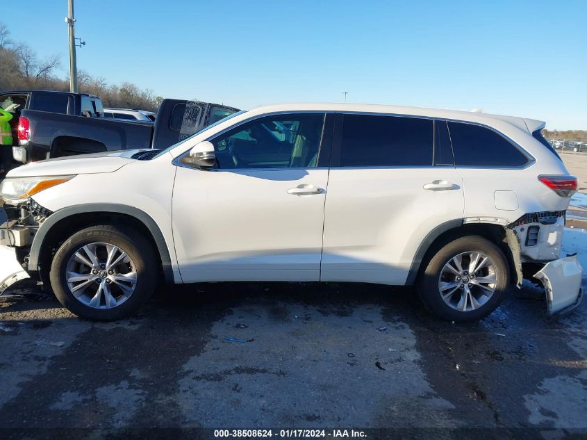 2016 TOYOTA HIGHLANDER LE PLUS V6 - 5TDZKRFH3GS148959