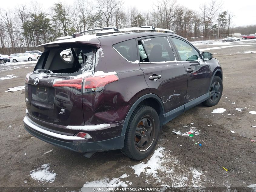 2016 TOYOTA RAV4 LE - 2T3BFREV2GW463702