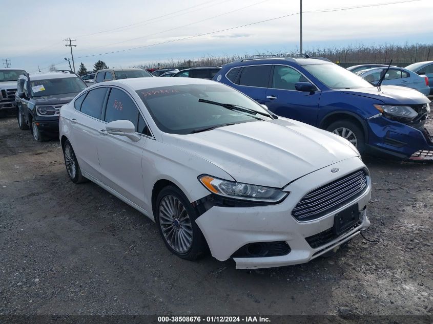 2013 FORD FUSION TITANIUM - 3FA6P0K97DR383156