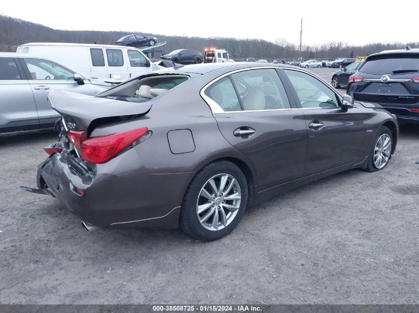 2014 INFINITI Q50 HYBRID PREMIUM - JN1AV7ARXEM700672