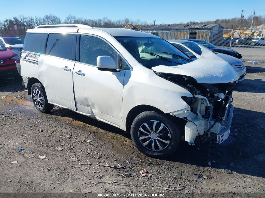 2014 NISSAN QUEST S - JN8AE2KP6E9106066