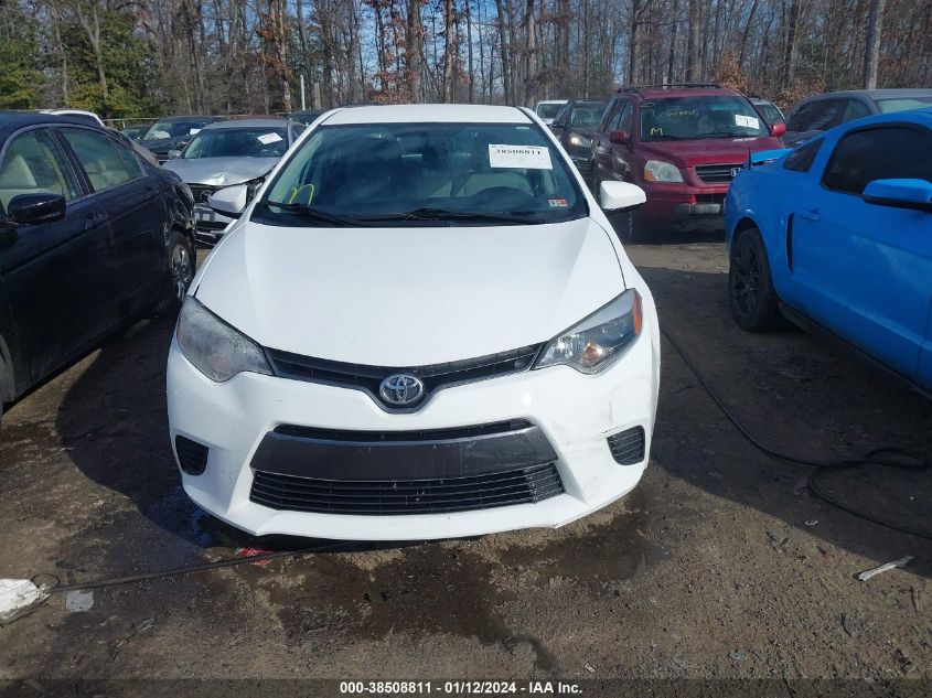 2015 TOYOTA COROLLA LE - 2T1BURHE6FC367212