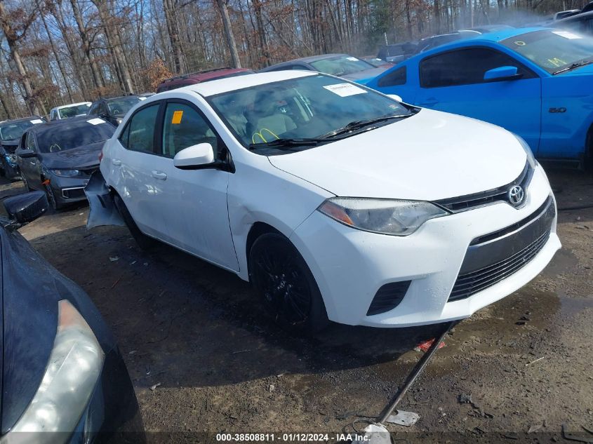 2015 TOYOTA COROLLA LE - 2T1BURHE6FC367212