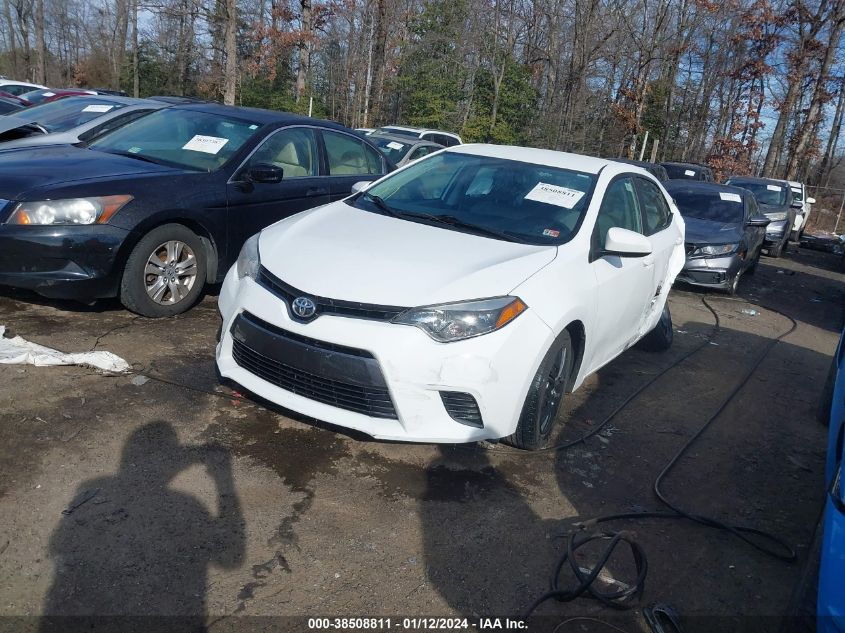 2015 TOYOTA COROLLA LE - 2T1BURHE6FC367212