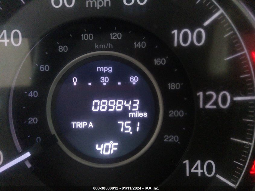 2016 HONDA CR-V EXL - 5J6RM4H70GL072274