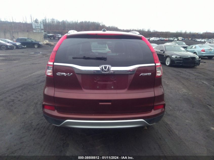2016 HONDA CR-V EXL - 5J6RM4H70GL072274