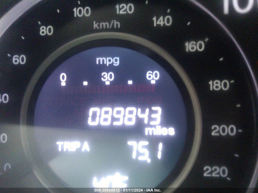 2016 HONDA CR-V EXL - 5J6RM4H70GL072274