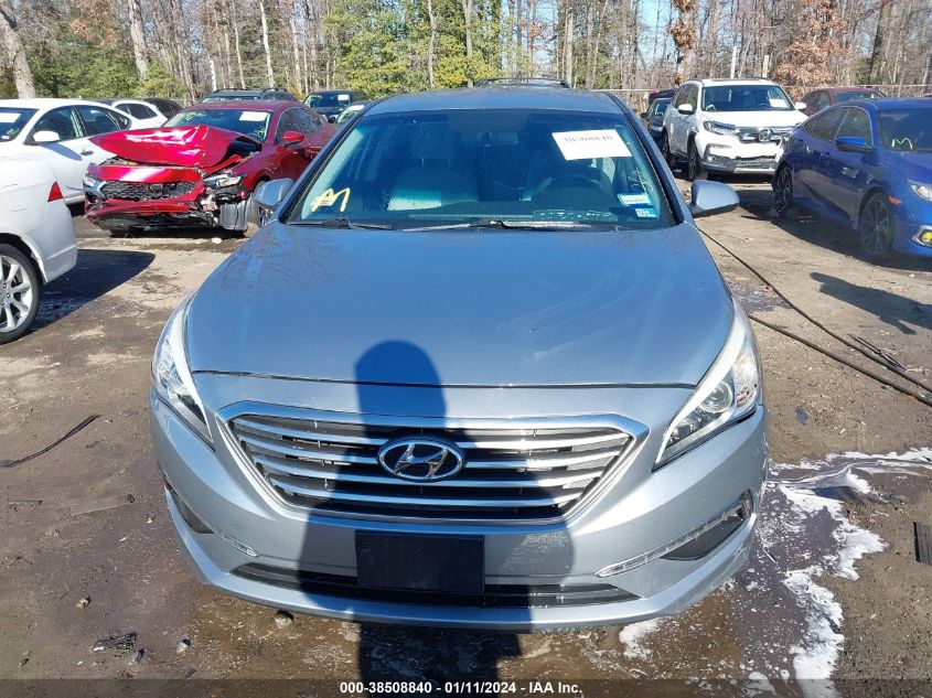 2015 HYUNDAI SONATA SE - 5NPE24AFXFH104887