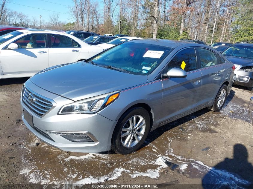 2015 HYUNDAI SONATA SE - 5NPE24AFXFH104887