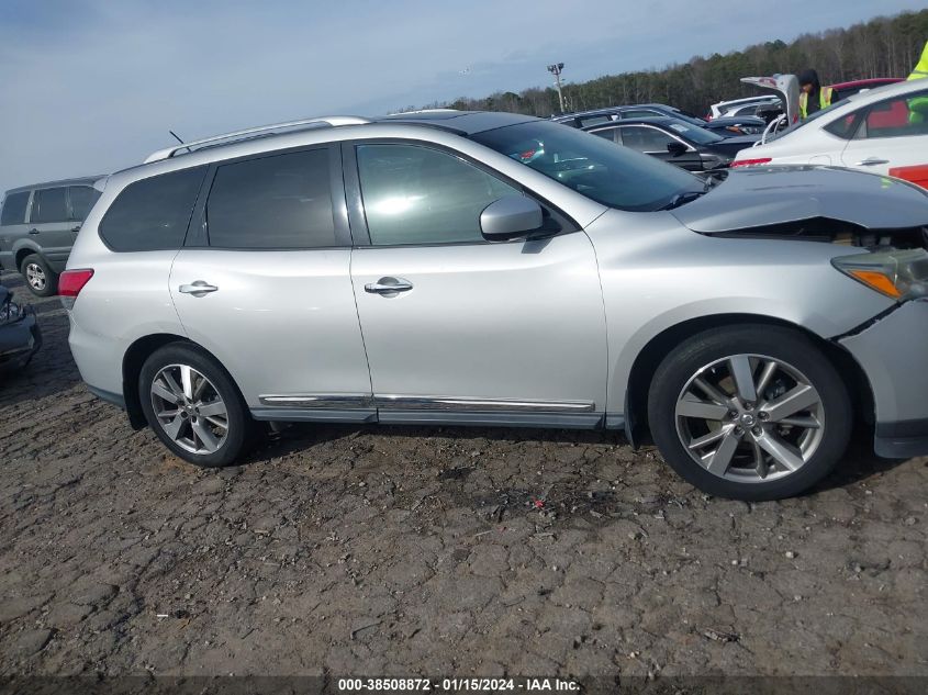 2015 NISSAN PATHFINDER PLATINUM - 5N1AR2MN4FC600650