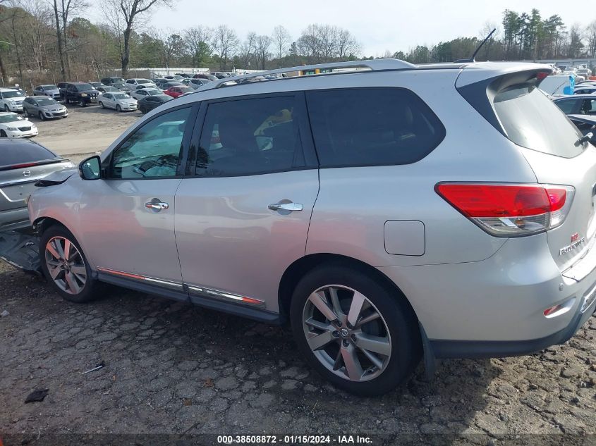 2015 NISSAN PATHFINDER PLATINUM - 5N1AR2MN4FC600650