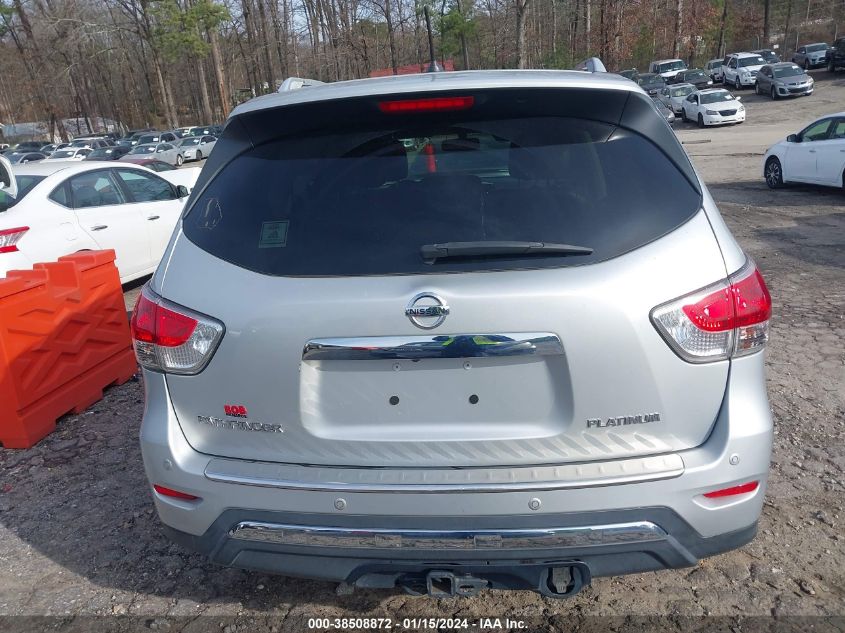 2015 NISSAN PATHFINDER PLATINUM - 5N1AR2MN4FC600650