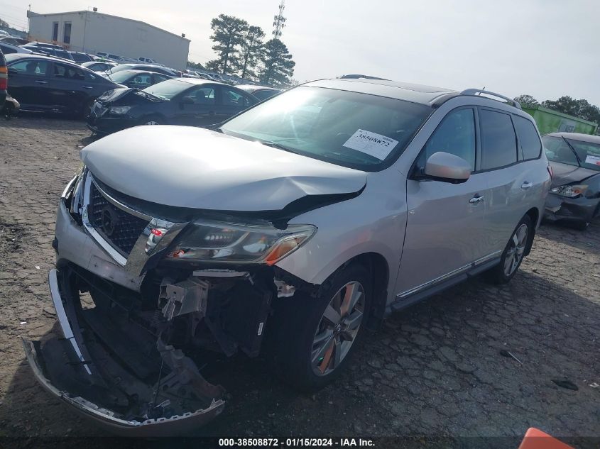 2015 NISSAN PATHFINDER PLATINUM - 5N1AR2MN4FC600650