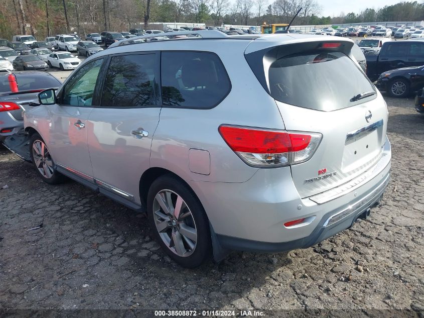 2015 NISSAN PATHFINDER PLATINUM - 5N1AR2MN4FC600650