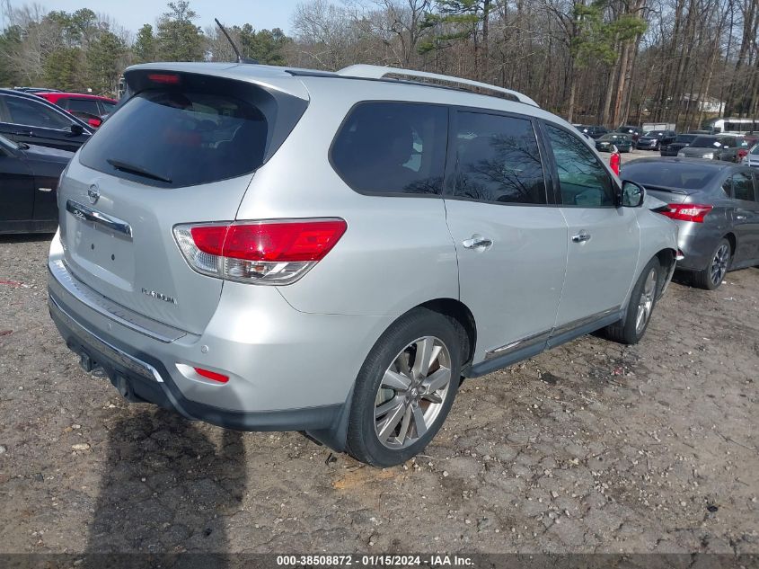 2015 NISSAN PATHFINDER PLATINUM - 5N1AR2MN4FC600650
