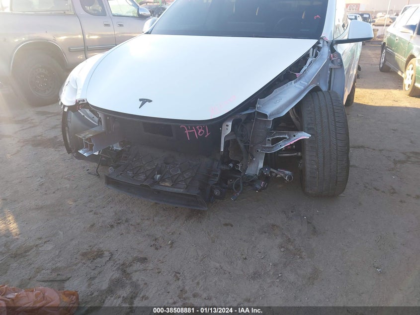 VIN 7SAYGDEF4NF492790 2022 TESLA MODEL Y PERFORMANCE DUAL MOTOR ALL-WHEEL DRIVE